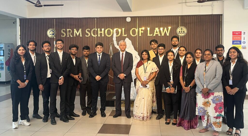 Image Caption- His Lordship, Justice Uday Umesh Lalit, Former Chief Justice of India was appointed as Professor of Emeritus at SRM School of Law.