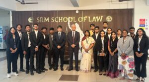 Image Caption- His Lordship, Justice Uday Umesh Lalit, Former Chief Justice of India was appointed as Professor of Emeritus at SRM School of Law.